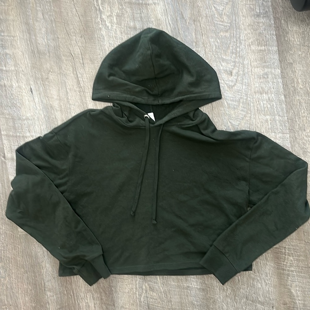 Women’s Hooded Cropped Sweatshirt size Small